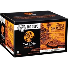 HEB Cafe Ole Taste of San Antonio Coffee Single Serve Cups 100 ct picture