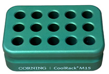 Corning CoolRack M15, Holds 15 x 1.5 or 2 mL Microcentrifuge Tubes - Green picture
