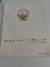 Official 1965 President and Vice President Inaugural Concert- President Johnson picture