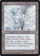MTG Glacial Chasm  - Ice Age #353 picture