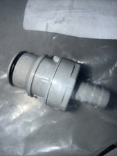 Lot of 2 CPC Colder HFCD22612 HFC12 3/8” Hose Barb Valved Coupling Inserts picture