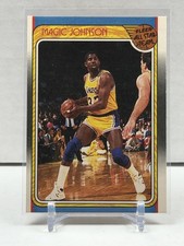 1988-89 Fleer - Fleer All Star Team Magic Johnson #123 picture