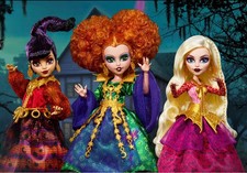 Monster High Disney's Hocus Pocus Skullector Dolls Sanderson Sisters - SHIPS NOW picture