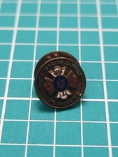 Vtg IOF Independent Order Of Foresters 100 Years Of Service Gold Tone Lapel Pin  picture