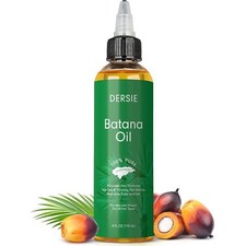 Dersie Batana Oil for Hair Growth, Dr Sebi Organic Raw from Honduras - 100% Pure picture