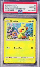 Grookey #8/25 | 2021 Pokemon McDonald's Collection 2021 | PSA 10 picture