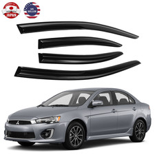 4X For Mitsubishi Lancer 2008-2017 Window Visors Rain Guards Deflector picture