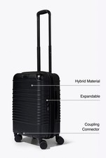 NWT BÉIS The Hybrid Carry-On Roller In Black picture