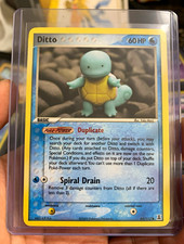Ditto squirtle EX Delta Species 64/113 excellent condition picture