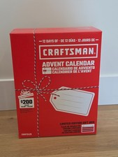 CRAFTSMAN 12 Days Advent Calendar CMMT12426A Limited New Sealed picture