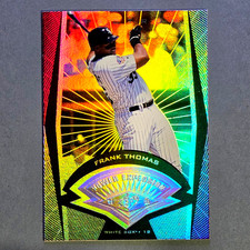 1998 UD SPx #45 Power Explosion SPECTRUM SSP Frank Thomas (SP Redemption) pr/50 picture