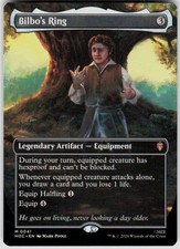 Bilbo's Ring Borderless 41 The Hobbit Eternal Legal Magic the Gathering picture