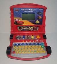 VTech - Disney | Cars | Lightning McQueen Learning Laptop | *Tested Working picture
