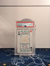 1996 Pokémon Green Version Playing Cards Ninetales #038 King of Clubs – PSA 10 picture