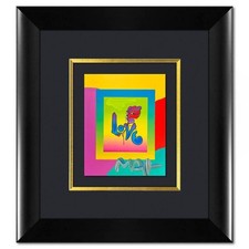 Peter Max- Original Mixed Media 