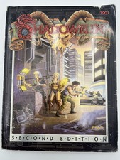 GOOD Shadowrun Second Edition Core Rulebook FASA 7901 1992 RPG Cyberpunk picture