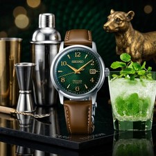 Seiko Presage Automatic “Cocktail Time – Mojito” Green Dial — SRPE45J1 picture