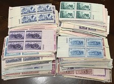 RHstamps 50 DIFFERENT 3 CENT VINTAGE PLATE BLOCKS OF 4, MINT NOT HINGED, MNH picture