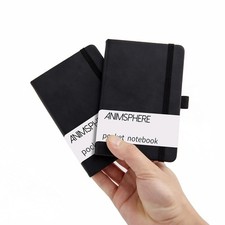 2Pack Pocket Notebook Small Notebook Journal Notebook 4 inches x 5.7 inches 200 picture