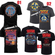 RUSH Fifty Something Tour 2026 Seattle October 10 & 12 T-Shirt Reprint picture