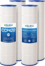 Keliku TriloSync CCP420 Pool Filter Cartridges Pentair  4 PACK picture
