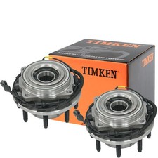 4WD TIMKEN Front Wheel Bearing & hub Pair For 05-10 Ford F-250 F-350 Super Duty picture