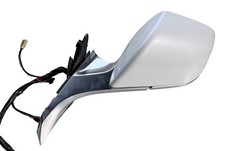 2017-2022 Tesla Model 3 Left Driver Side View Mirror White 1414 OEM picture