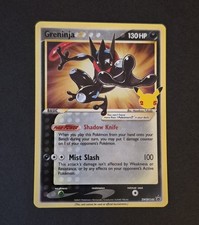 2019-22 Pokemon Sword and Shield Black Star Promo #SWSH144 Greninja Star #V picture