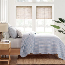 Levtex Home Martha Stripe Twin/Twin XL Quilt Set 68X86In And 1 Sham 20X26In picture