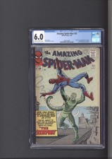 Amazing Spider-Man 20 CGC 6.0 Origin and 1st App of Scorpion 1965 picture