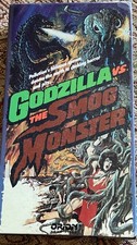 ORION Godzilla Vs The Smog Monster VHS 1989 Toho Kaiju Sci Fi Horror Vintage picture
