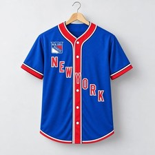 2026 NY Rangers Welcome the New Season Printed Baseball Jersey Gift Remake picture