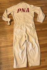 Rare 1940’s/50’s Chains Stitched PNA Stonecutter Herringbone Coveralls Size 38 picture