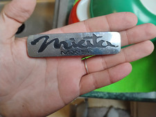 Mazda Miata MX-5 NA NB Roadster Rear Black Emblem Badge Genuine OEM picture