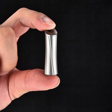 Titanium Pill Holder Case Organizer Container Waterproof Portable New Keychain picture
