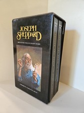 Joseph Sheppard Around the World in Eighty Years SIGNED 2-Vol Box Set + Doodle picture
