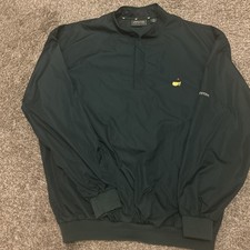 THE MASTERS Collection 3-Button Embroidered (XL) Pull-Over Jacket TIGER WOODS picture