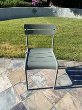 Fermob Luxembourg Chair in Rosemary Color. Classic Made of Aluminum. New. picture
