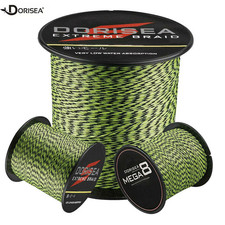 Dorisea 4 / 8 Strands 100M-2000M Green Black Spotty Braided Fishing Line 6-300lb picture