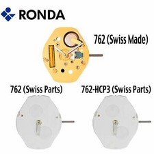Harley Ronda 762 Quartz Watch Movement, 2 Hands (Swiss Parts & Swiss Made) picture