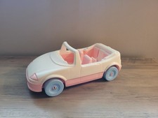 VTG 1992 Playskool Family Loving Dollhouse Pink & White Convertible Car Vehicle picture