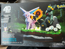 Pokémon Espeon & Umbreon 3D Puzzle Model Kit 450pc PM1026 (2024) picture