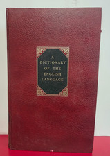 A Dictionary of the English Language — Samuel Johnson | 1979 Arno Press HC picture