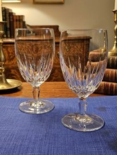 Set 2 Vintage Waterford Crystal WYNNEWOOD Iced Tea Glasses 6 3/4