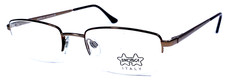 LUXOTTICA LU1327 T344 NOS Italy Brown Tortoise Eyeglasses Frame 53-20-140 picture
