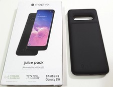 Mophie Juice Pack Protective Battery Case For Samsung Galaxy S10 – BLACK picture