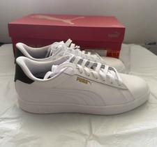 Puma Ace Court Men's White Casual Sneakers Shoes Size 10.5 picture