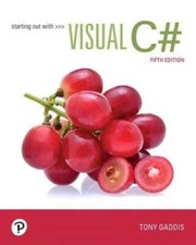 Starting out with Visual C# (5th Edition) - Paperback By Gaddis, Tony - GOOD picture