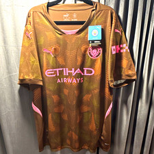 PUMA Manchester City GK Soccer Jersey Men's 2XL NWT picture