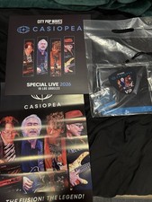 CITY POP WAVES CASIOPEA Special Live 2026 LA VIP Pass + Badge + Cloth Bandana picture
